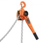 VEVOR Manual Lever Chain Hoist, 1-1/2T 1500KG Capacity Heavy Duty Come Along, 6M Lift G80 Alloy Steel Chain With Dual Pawl Mechanical Brake, 360° Rotating Hog, for Warage Construction Garage