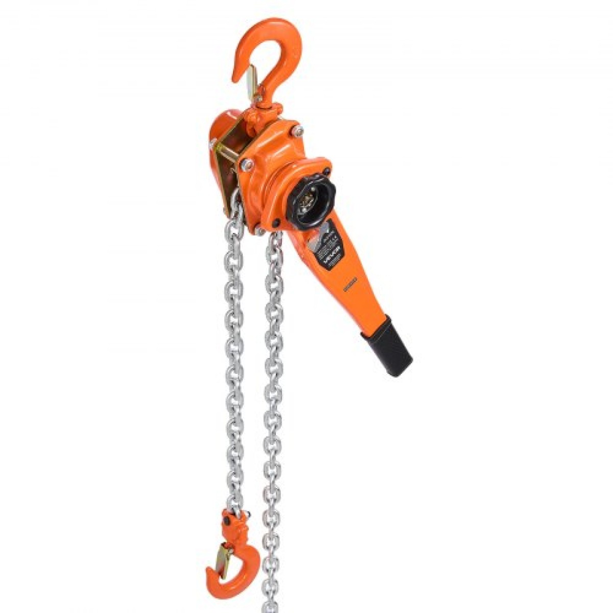 VEVOR Manual Lever Chain Hoist, 1-1/2T 1500KG Capacity Heavy Duty Come Along, 6M Lift G80 Alloy Steel Chain With Dual Pawl Mechanical Brake, 360° Rotating Hog, for Warage Construction Garage