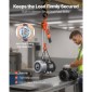 VEVOR Χειροκίνητο ανυψωτικό αλυσίδας μοχλού, 3/4T 750KG χωρητικότητας βαρέως τύπου Come Along, 6M Lift G80 Alloy Steel Chain with Dual Pawl Mechanical Brake, 360° Rotating Hog, for Warage Construction Garage