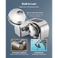VEVOR Horizontal Fishing Windlass, 12V DC 600W, Windlass Anchor Systems Κατάλληλο για 6,35 mm Αλυσίδα ή 14,3 & 15,9 mm Nylon Rope, Max Pull 260 kg, 316 Ανοξείδωτη κατασκευή, για σκάφη 7-9 m