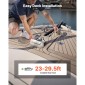 VEVOR Horizontal Fishing Windlass, 12V DC 600W, Windlass Anchor Systems Κατάλληλο για 6,35 mm Αλυσίδα ή 14,3 & 15,9 mm Nylon Rope, Max Pull 260 kg, 316 Ανοξείδωτη κατασκευή, για σκάφη 7-9 m