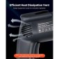 VEVOR Electric Metal Shear, 4,0-Amp Corded Lame Metal cutter με περιστρεφόμενη κεφαλή 360 μοιρών, μεταβλητή ταχύτητα, συνεχής κοπή, καθαρή κοπή για γαλβανισμένο χάλυβα 1,22 mm, ανοξείδωτο ατσάλι 1 mm, 2500 SPM