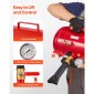 VEVOR Air Tire Bead Seat, 5 Gal / 18,9 L, Heavy Duty Tire Bead Blaster Tool, 87-116 PSI Operating Pressure, Air Trigger Seating Inflator for Pickup, Truck, ATV, Jeep, Van, Lawn Tractor, RV, Red