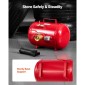 VEVOR Air Tire Bead Seat, 5 Gal / 18,9 L, Heavy Duty Tire Bead Blaster Tool, 87-116 PSI Operating Pressure, Air Trigger Seating Inflator for Pickup, Truck, ATV, Jeep, Van, Lawn Tractor, RV, Red