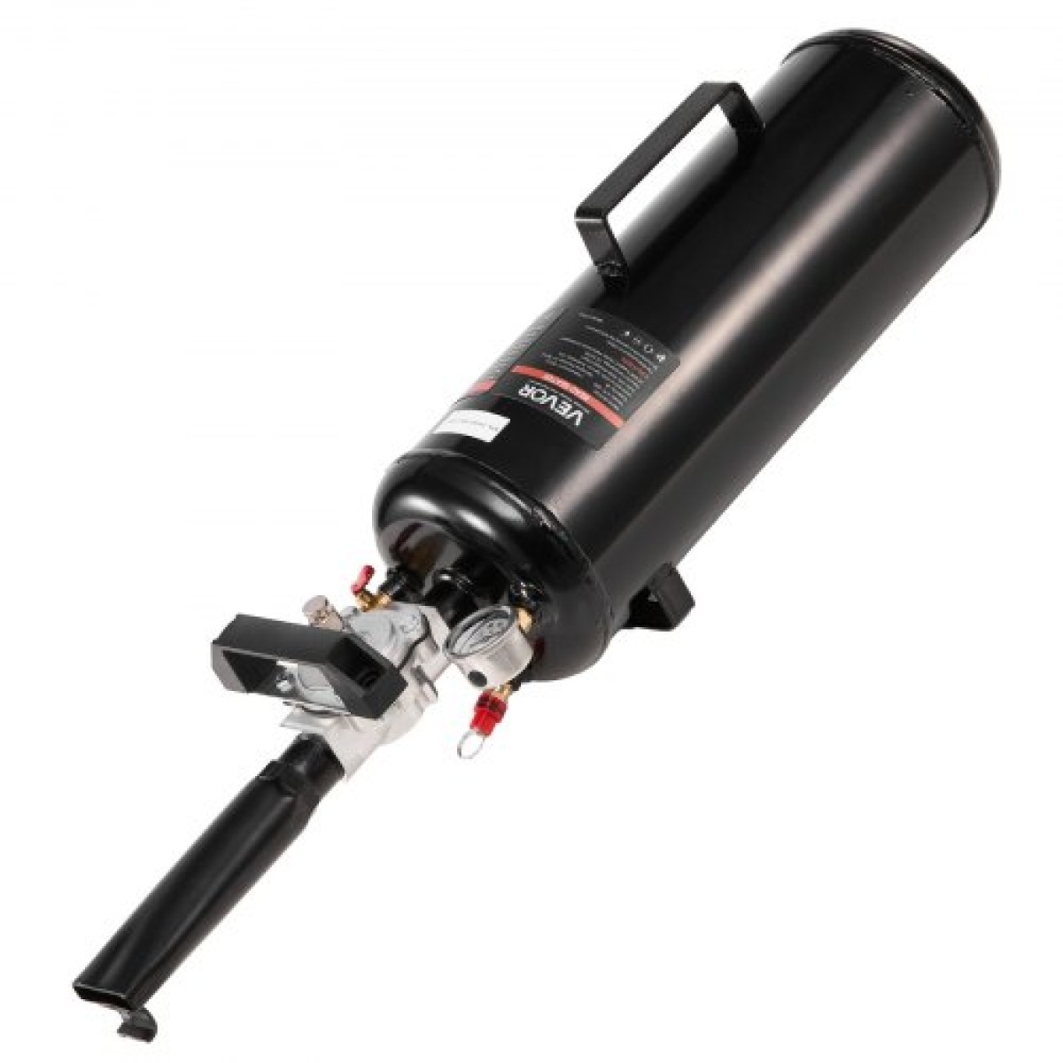 VEVOR Portable Tire Bead Seat, 2,1 Gal / 8 L Air Bead Blaster, Handheld Tire Inflator Tool, 87-116 PSI Operating Pressure, Trigger Seating Inflator for Car, Compact SUV, Light Truck, E-Bike, RV, ATV