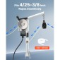 VEVOR Line Hauler Pot Puller, 12V DC 1200W, Line Hauler Winch Hold χωρητικότητας 90 kg ανύψωσης, Ταχύτητα γραμμής 35 m/min, 360° Περιστροφή & ανθεκτικό στη διάβρωση, Crab Pot Puller για παγίδες καβουριών, γαρίδων, αστακού