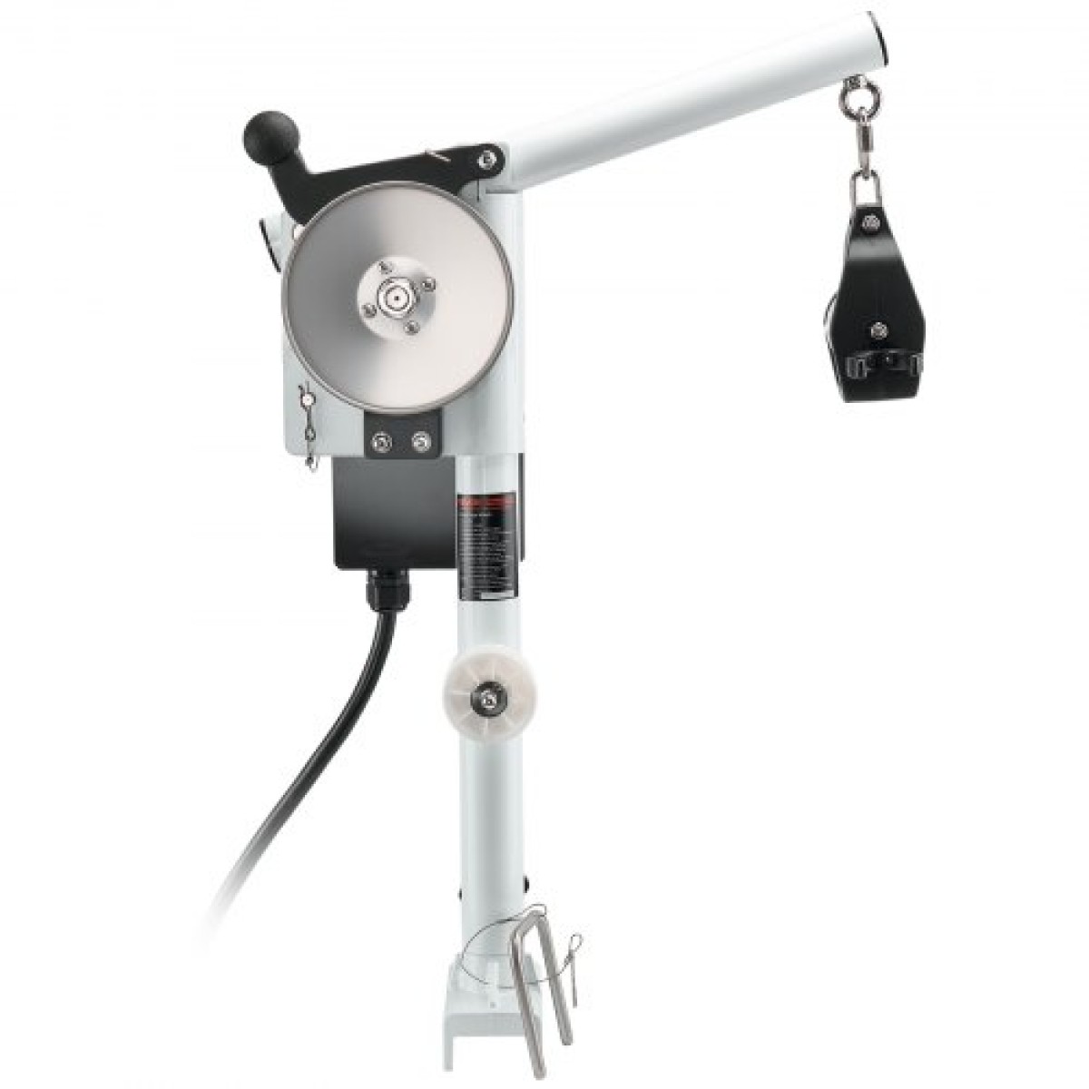 VEVOR Line Hauler Pot Puller, 12V DC 1200W, Line Hauler Winch Hold χωρητικότητας 90 kg ανύψωσης, Ταχύτητα γραμμής 35 m/min, 360° Περιστροφή & ανθεκτικό στη διάβρωση, Crab Pot Puller για παγίδες καβουριών, γαρίδων, αστακού