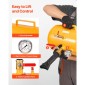 VEVOR Air Tire Bead Seat, 5 Gal / 18,9 L, Heavy Duty Tire Bead Blaster Tool, 87-116 PSI Πίεση λειτουργίας, φουσκωτό καθίσματος Air Trigger για Pickup, Truck, ATV, Jeep, Van, Lawn Tractor, RV, Yellow