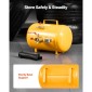 VEVOR Air Tire Bead Seat, 5 Gal / 18,9 L, Heavy Duty Tire Bead Blaster Tool, 87-116 PSI Πίεση λειτουργίας, φουσκωτό καθίσματος Air Trigger για Pickup, Truck, ATV, Jeep, Van, Lawn Tractor, RV, Yellow