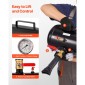 VEVOR Air Tire Bead Seat, 5 Gal / 18,9 L, Heavy Duty Tire Bead Blaster Tool, 87-116 PSI Operating Pressure, Air Trigger Seating Inflator for Pickup, Truck, ATV, Jeep, Van, Lawn Tractor, RV, Black