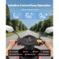VEVOR Heavy Duty 4-Wheel Mobility Scooter για ηλικιωμένους και ενήλικες, χωρητικότητα 500 lbs, 35 KM 3-ταχύτητα μεγάλης εμβέλειας, 1000W παντός εδάφους ηλεκτρικό αναπηρικό σκούτερ αναψυχής, μέγιστη ικανότητα αναρρίχησης 20°