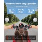 VEVOR Heavy Duty 4-Wheel Mobility Scooter για ηλικιωμένους και ενήλικες, χωρητικότητα 500 lbs, 35 KM 3-ταχύτητα μεγάλης εμβέλειας, 1000W παντός εδάφους ηλεκτρικό αναπηρικό σκούτερ αναψυχής, μέγιστη ικανότητα αναρρίχησης 20°