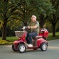 VEVOR Heavy Duty 4-Wheel Mobility Scooter για ηλικιωμένους και ενήλικες, χωρητικότητα 500 lbs, 35 KM 3-ταχύτητα μεγάλης εμβέλειας, 1000W παντός εδάφους ηλεκτρικό αναπηρικό σκούτερ αναψυχής, μέγιστη ικανότητα αναρρίχησης 20°