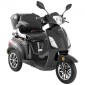 VEVOR Heavy Duty 3-Wheel Mobility Scooter για ηλικιωμένους και ενήλικες, χωρητικότητα 500 lbs, 35 KM 3-ταχύτητα μεγάλης εμβέλειας, 1000W παντός εδάφους ηλεκτρικό αναπηρικό σκούτερ αναψυχής, μέγιστη ικανότητα αναρρίχησης 20°