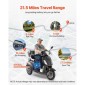 VEVOR Heavy Duty 3-Wheel Mobility Scooter για ηλικιωμένους και ενήλικες, χωρητικότητα 500 lbs, 35 KM 3-ταχύτητα μεγάλης εμβέλειας, 1000W παντός εδάφους ηλεκτρικό αναπηρικό σκούτερ αναψυχής, μέγιστη ικανότητα αναρρίχησης 20°