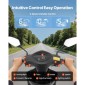 VEVOR Heavy Duty 3-Wheel Mobility Scooter για ηλικιωμένους και ενήλικες, χωρητικότητα 500 lbs, 35 KM 3-ταχύτητα μεγάλης εμβέλειας, 1000W παντός εδάφους ηλεκτρικό αναπηρικό σκούτερ αναψυχής, μέγιστη ικανότητα αναρρίχησης 20°