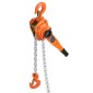 VEVOR Χειροκίνητο ανυψωτικό αλυσίδας μοχλού, 3T 3000KG χωρητικότητας βαρέως τύπου Come Along, 6M Lift G80 Alloy Steel Chain with Dual Pawl Mechanical Brake, 360° Rotating Hog, for Warage Construction Garage