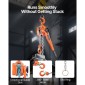 VEVOR Manual Lever Chain Hoist, 1-1/2T 1500KG Capacity Heavy Duty Come Along, 3M Lift G80 Alloy Steel Chain with Dual Pawl Mechanical Brake, 360° Rotating Hog, for Warage Construction Garage