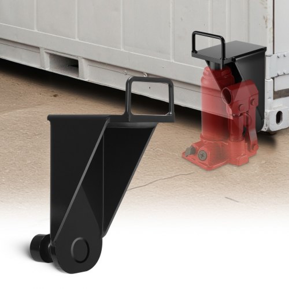 VEVOR Shipping Container Jack Lug με λαβή σε σχήμα U, 2-pack, Storage Leveler Booster Stands Sun & Rain, Heavy Duty Container Jack Lug για ναυτιλιακή βιομηχανία, Logistics, Διαχείριση αποθήκης