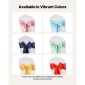 VEVOR Satin Chair Sashes Φιόγκοι, 100 τμχ. Κορδέλα καρέκλας, 7 x 108 ίντσες, χρυσή διακόσμηση δεξίωσης γάμου, για εκδηλώσεις γάμου Baby Shower Party Events Διακοσμητικό κάλυμμα καρέκλας δεξιώσεων