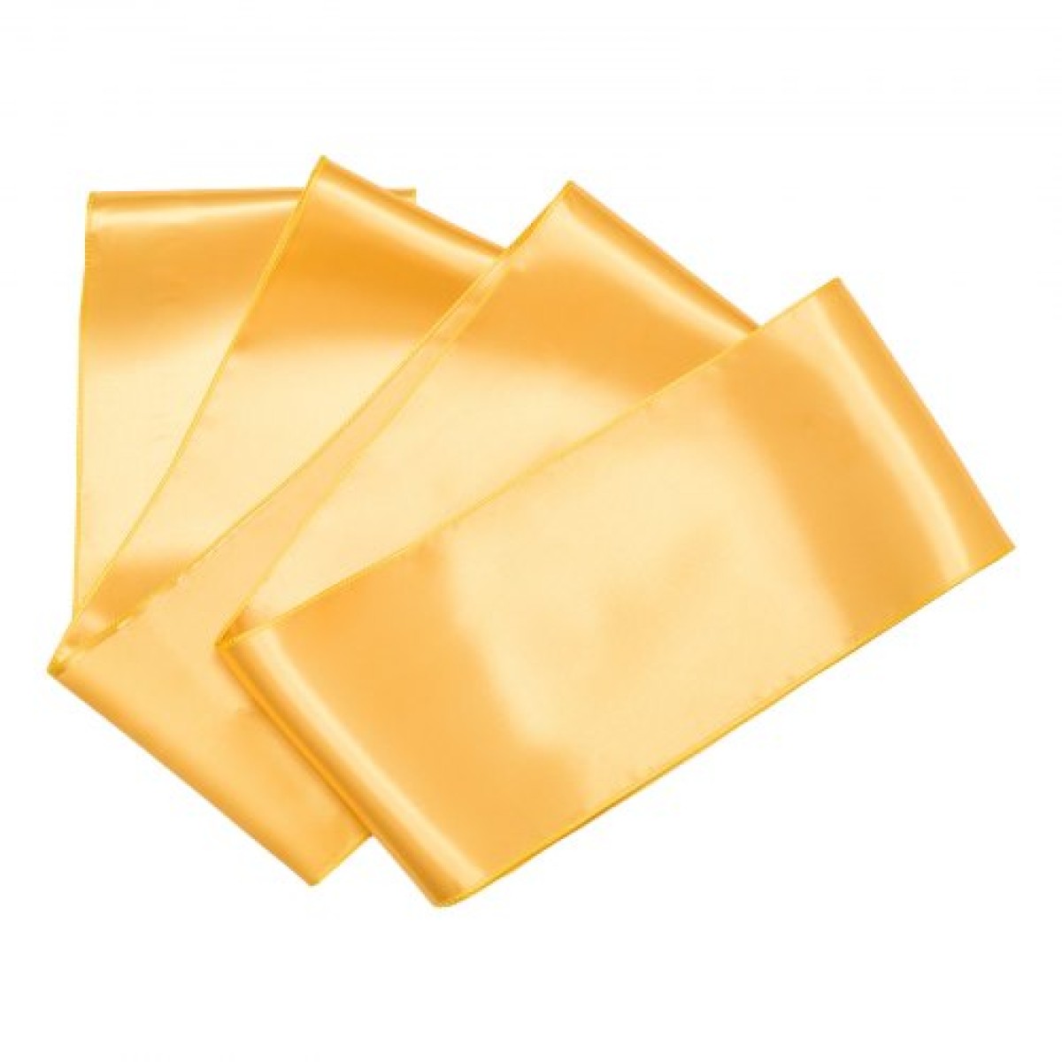 VEVOR Satin Chair Sashes Φιόγκοι, 100 τμχ. Κορδέλα καρέκλας, 7 x 108 ίντσες, χρυσή διακόσμηση δεξίωσης γάμου, για εκδηλώσεις γάμου Baby Shower Party Events Διακοσμητικό κάλυμμα καρέκλας δεξιώσεων