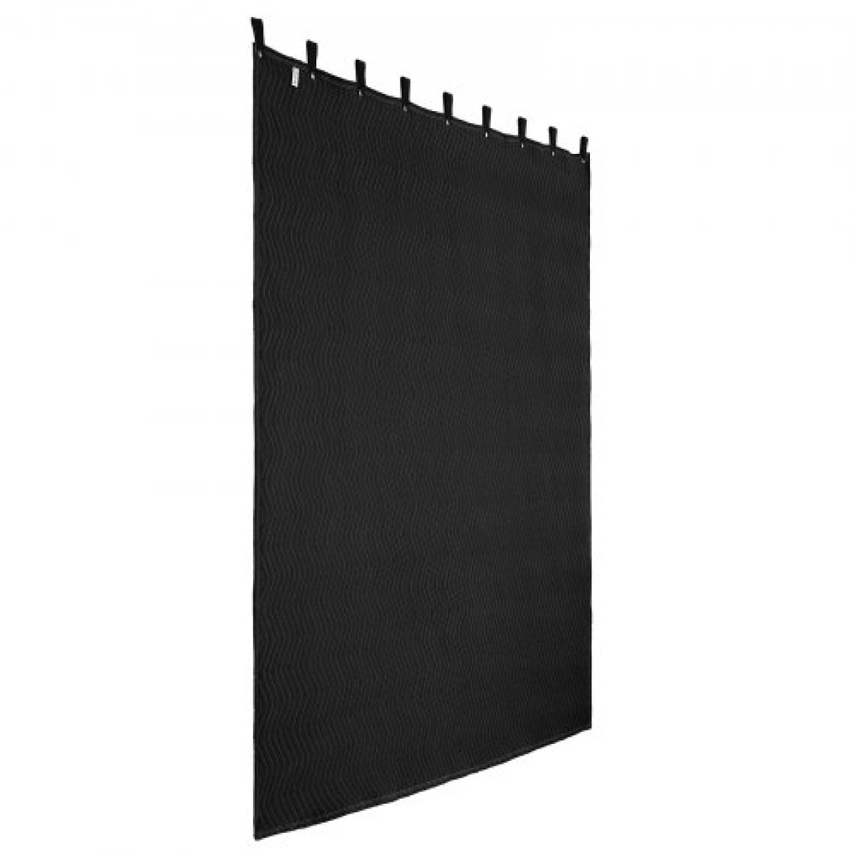 Κουβέρτες VEVOR 2 Pack Sound Dampening, 2438 x 2032 mm, Εξαιρετικά μεγάλη ηχομονωτική κουβέρτα με δακτυλίους, κουβέρτα Studio με επένδυση με βαμβακερή γέμιση, για παράθυρο, πόρτα, φωτοφράκτη, ηχογράφηση μουσικής