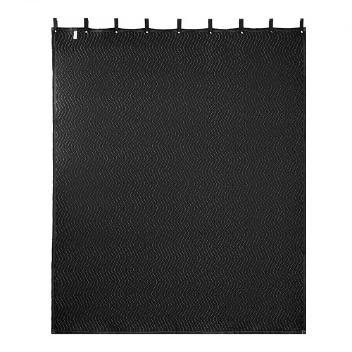 Κουβέρτες VEVOR 2 Pack Sound Dampening, 2438 x 2032 mm, Εξαιρετικά μεγάλη ηχομονωτική κουβέρτα με δακτυλίους, κουβέρτα Studio με επένδυση με βαμβακερή γέμιση, για παράθυρο, πόρτα, φωτοφράκτη, ηχογράφηση μουσικής