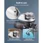 VEVOR Vertical Fishing Windlass, 12V DC 600W, Windlass Anchor Systems Κατάλληλο για 6,35 mm αλυσίδα ή νάιλον σχοινί 14,3 & 15,9 mm, Max Pull 320 kg, 316 Ανοξείδωτη κατασκευή, για σκάφη 6-11 m