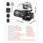 VEVOR Vertical Fishing Windlass, 12V DC 600W, Windlass Anchor Systems Κατάλληλο για 6,35 mm αλυσίδα ή νάιλον σχοινί 14,3 & 15,9 mm, Max Pull 320 kg, 316 Ανοξείδωτη κατασκευή, για σκάφη 6-11 m