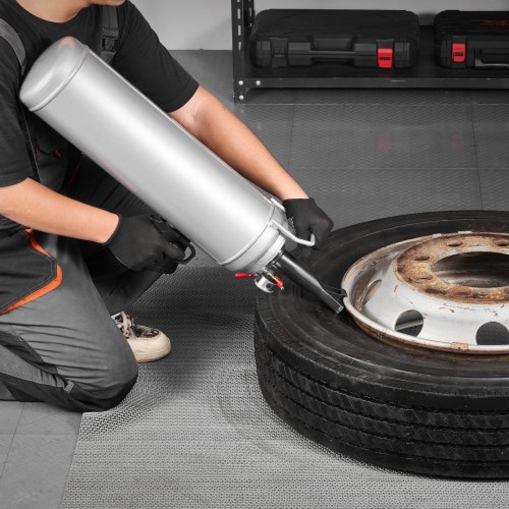 VEVOR Portable Tire Bead Seat, 3,2 Gal / 12 L Air Bead Blaster, Handheld Tire Inflator Tool, 87-116 PSI Operating Pressure, Trigger Seating Inflator for Car, Compact SUV, Light Truck, E-Bike, RV, ATV