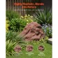 VEVOR Faux Rock Cover, Υπαίθριο κάλυμμα αντλίας ψεύτικου βράχου, ρεαλιστική φυσική υφή, ελαφρύ και ανθεκτικό στις καιρικές συνθήκες Τεχνητός ογκόλιθος από πολυρείνη για εξωραϊσμό Διακόσμηση αυλής κήπου, καφέ, μικρού μεγέθους
