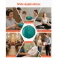 VEVOR Steel Tongue Drum, 25,4cm 11 Notes Rain Drum for Outside Garden, C Major Musical Drums with Music Book & Mallets, Percussion Instrument for Meditation Yoga Beginner Musical Education, Green