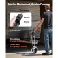 VEVOR Electric Trailer Dolly, 2,5 T Ρυμουλκούμενη ικανότητα, 380W 12V Μηχανοκίνητος τροχός Jockey με 7 m/min Ταχύτητα κίνησης, 31-63 cm Ρυθμιζόμενο ύψος σφιγκτήρα & 20,3 cm ελαστικό από καουτσούκ, Για κινούμενο τροχόσπιτο