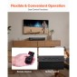 VEVOR Soundbar για Smart TV, 2.0 κανάλια, 450 mm Compact Soundbar Ηχεία τηλεόρασης για προβολέα, Σύνδεση Bluetooth AUX, Τηλεχειριστήριο, Εύκολη εγκατάσταση, Σύστημα ήχου Surround 80W για Ήχος Home Theatre Η/Υ