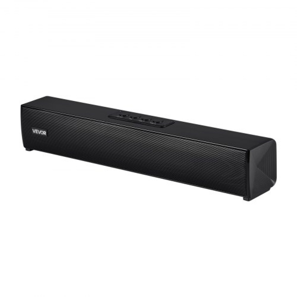 VEVOR Soundbar για Smart TV, 2.0 κανάλια, 450 mm Compact Soundbar Ηχεία τηλεόρασης για προβολέα, Σύνδεση Bluetooth AUX, Τηλεχειριστήριο, Εύκολη εγκατάσταση, Σύστημα ήχου Surround 80W για Ήχος Home Theatre Η/Υ