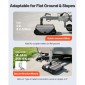 VEVOR Electric Trailer Mover, 4082 kg Μέγιστη ικανότητα ρυμούλκησης, Τηλεκατευθυνόμενος μεταφορέας τρέιλερ με ασύρματη εμβέλεια 100 m, Μηχανοκίνητο κιτ τρόλεϊ τροχόσπιτου ταιριάζει για Camper RV Caravan Boat Trailer Jack