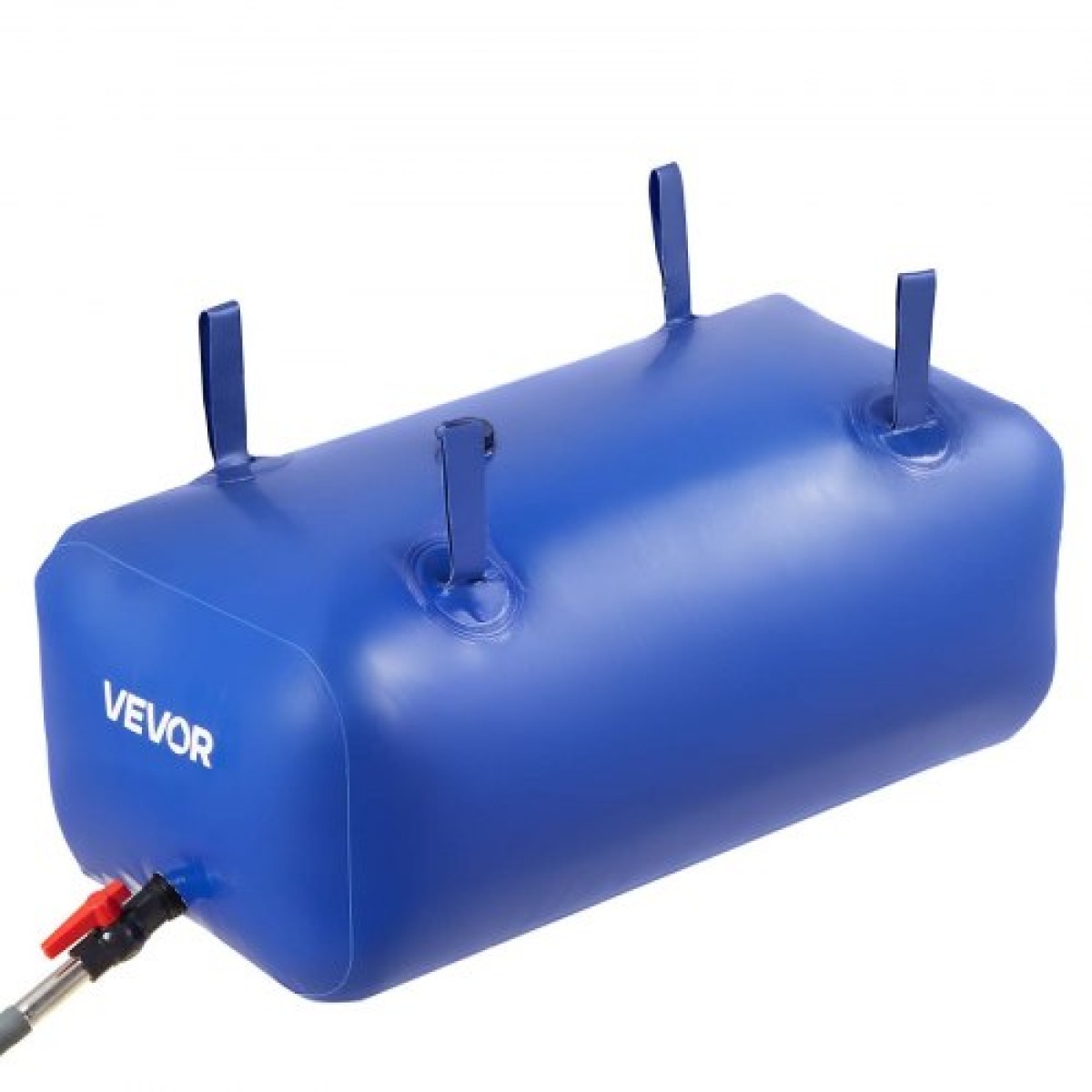 VEVOR Water Storage Bladder 113L Μεγάλης χωρητικότητας τσάντα νερού, φορητό και πτυσσόμενο δοχείο μαλακών νερών, στεγανό και ανθεκτικό στο σχίσιμο PVC δοχείο αποθήκευσης νερού έκτακτης ανάγκης για RV Truck & Υπαίθρια χρήση