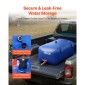 VEVOR Water Storage Bladder 113L Μεγάλης χωρητικότητας τσάντα νερού, φορητό και πτυσσόμενο δοχείο μαλακών νερών, στεγανό και ανθεκτικό στο σχίσιμο PVC δοχείο αποθήκευσης νερού έκτακτης ανάγκης για RV Truck & Υπαίθρια χρήση