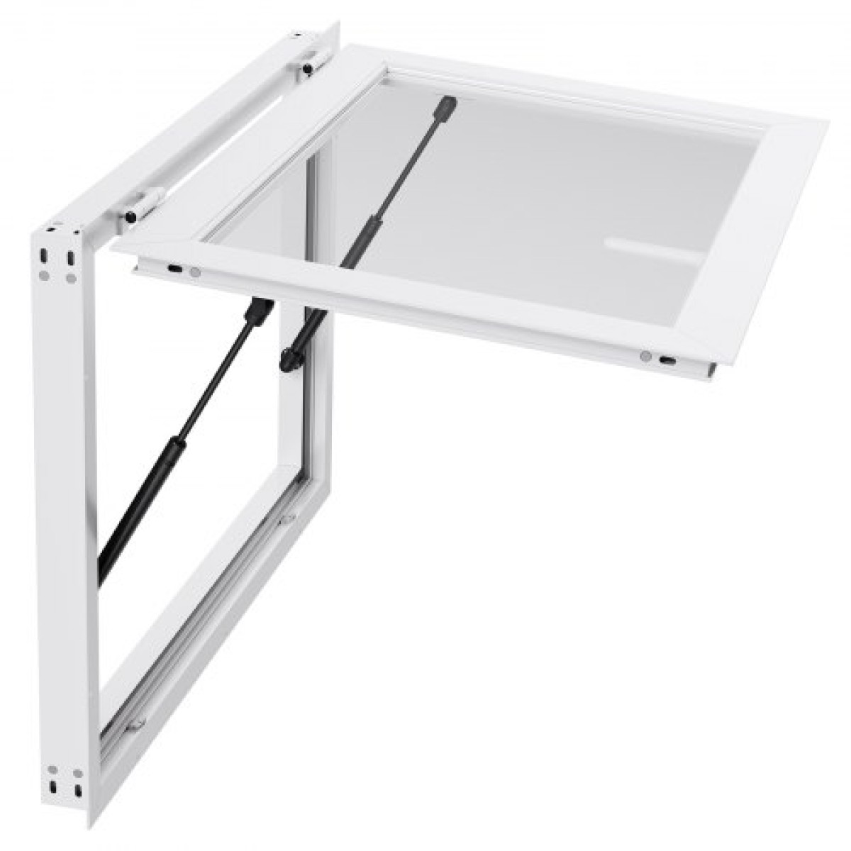 Παράθυρο παραχώρησης VEVOR 92x61 cm, Παράθυρο σέρβις σκελετού από κράμα αλουμινίου για φορτηγό τροφίμων, παράθυρο σερβιρίσματος έως 85 μοιρών με τέντα πόρτα και γάντζο, ανθεκτικό στο νερό της βροχής για ρυμουλκούμενα παραχώρησης