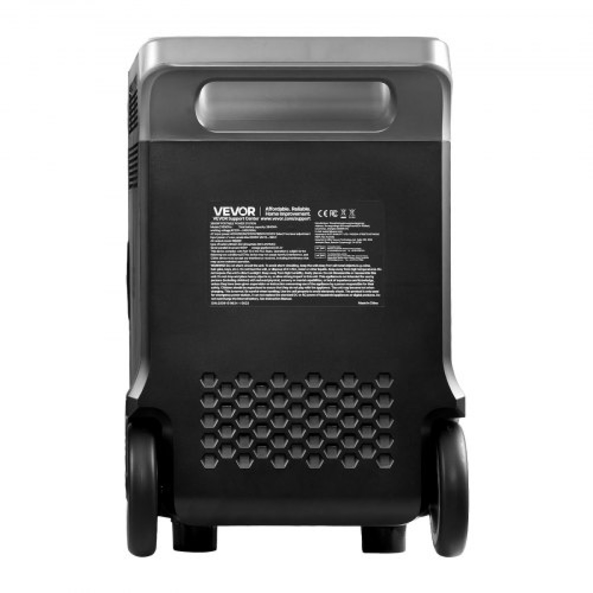 VEVOR Portable Power Station, 3600W 3840Wh Power Station ηλιακή γεννήτρια με 10 θύρες εξόδου & ρυθμιζόμενη ισχύ εισόδου, επεκτάσιμη εφεδρική μπαταρία LiFePO4 για Home Camping RV (ΔΕΝ περιλαμβάνεται ηλιακός πίνακας)