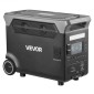VEVOR Portable Power Station, 3600W 3840Wh Power Station ηλιακή γεννήτρια με 10 θύρες εξόδου & ρυθμιζόμενη ισχύ εισόδου, επεκτάσιμη εφεδρική μπαταρία LiFePO4 για Home Camping RV (ΔΕΝ περιλαμβάνεται ηλιακός πίνακας)