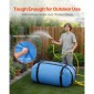 VEVOR Water Storage Bladder, 132L μεγάλης χωρητικότητας TPU Soft Water bag, φορητά και πτυσσόμενα δοχεία αποθήκευσης νερού, στεγανή και ανθεκτική στη φθορά Δεξαμενή νερού RV για χρήση σε κάμπινγκ άρδευσης σε εξωτερικούς χώρους