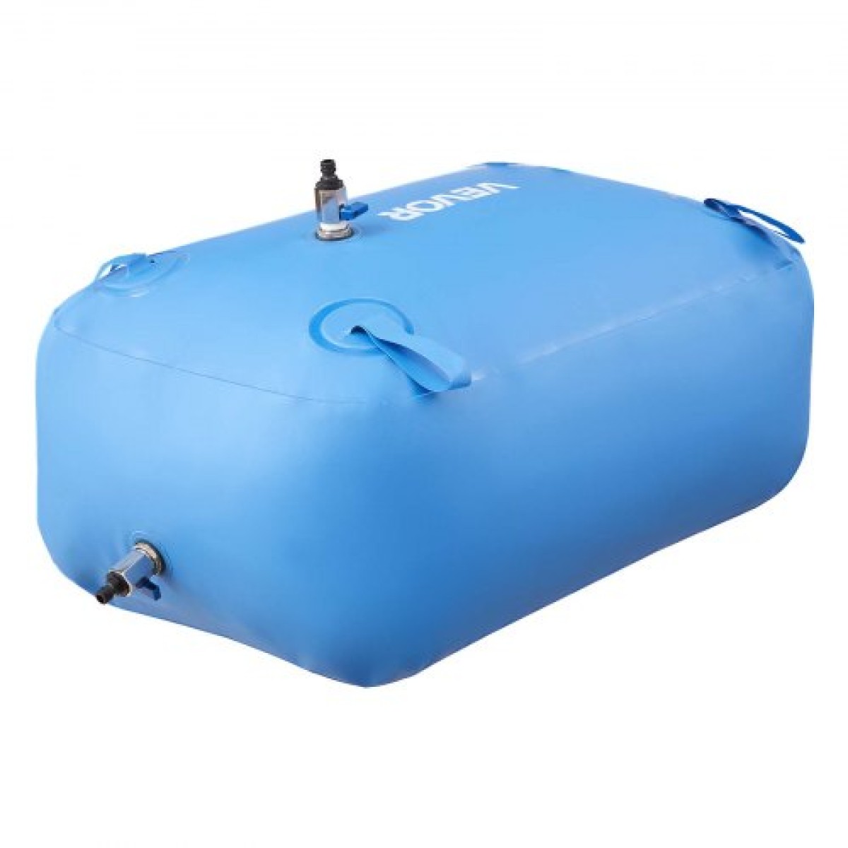 VEVOR Water Storage Bladder, 132L μεγάλης χωρητικότητας TPU Soft Water bag, φορητά και πτυσσόμενα δοχεία αποθήκευσης νερού, στεγανή και ανθεκτική στη φθορά Δεξαμενή νερού RV για χρήση σε κάμπινγκ άρδευσης σε εξωτερικούς χώρους
