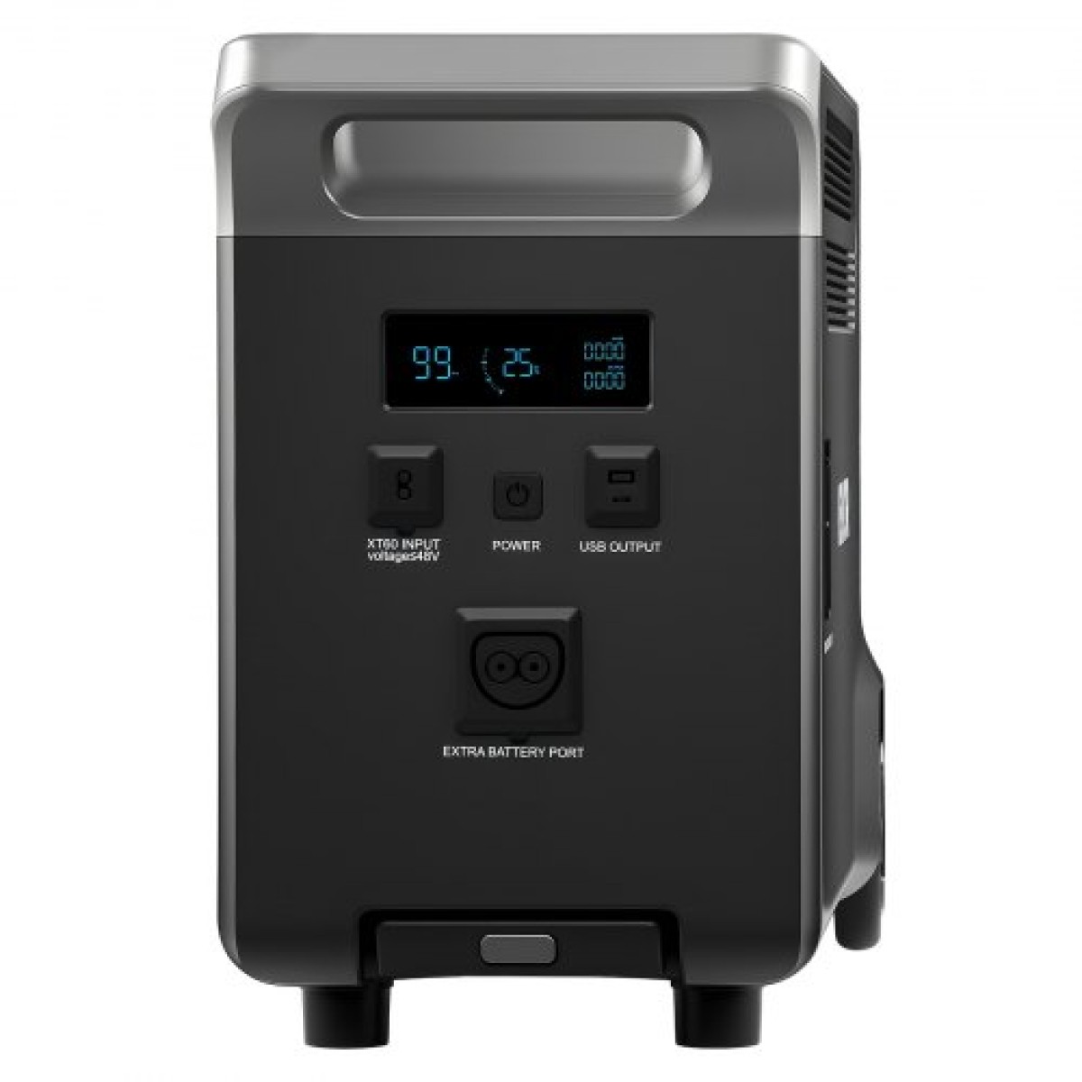 VEVOR Extra Battery for Portable Power Station, 3840Wh LiFePO4 Extra Expansion Battery με 3 θύρες εξόδου για οικιακή χρήση, υπαίθριο κάμπινγκ, οδικά ταξίδια, RVs, έκτακτες ανάγκες