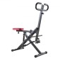 VEVOR Squat Machine, Deep Squat Rowing Machine για το σπίτι, Εύκολη εγκατάσταση και αναδιπλούμενος εξοπλισμός γυμναστικής, Glute Trainer Machine με ρυθμιζόμενη αντίσταση 12 Gear, Glutes & Leg Home Workout Machine, Μαύρο