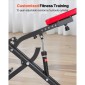 VEVOR Squat Machine, Deep Squat Rowing Machine για το σπίτι, Εύκολη εγκατάσταση και αναδιπλούμενος εξοπλισμός γυμναστικής, Glute Trainer Machine με ρυθμιζόμενη αντίσταση 12 Gear, Glutes & Leg Home Workout Machine, Μαύρο