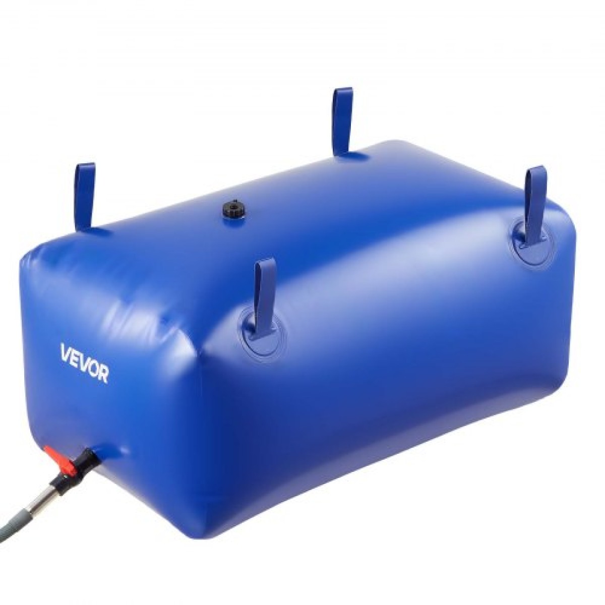 VEVOR Water Storage Bladder 240L Μεγάλης χωρητικότητας τσάντα νερού, φορητό και πτυσσόμενο δοχείο μαλακών νερών, στεγανό και ανθεκτικό στο σχίσιμο δοχείο αποθήκευσης νερού έκτακτης ανάγκης PVC για RV Truck & σε εξωτερικούς χώρους