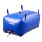 VEVOR Water Storage Bladder 240L Μεγάλης χωρητικότητας τσάντα νερού, φορητό και πτυσσόμενο δοχείο μαλακών νερών, στεγανό και ανθεκτικό στο σχίσιμο δοχείο αποθήκευσης νερού έκτακτης ανάγκης PVC για RV Truck & σε εξωτερικούς χώρους