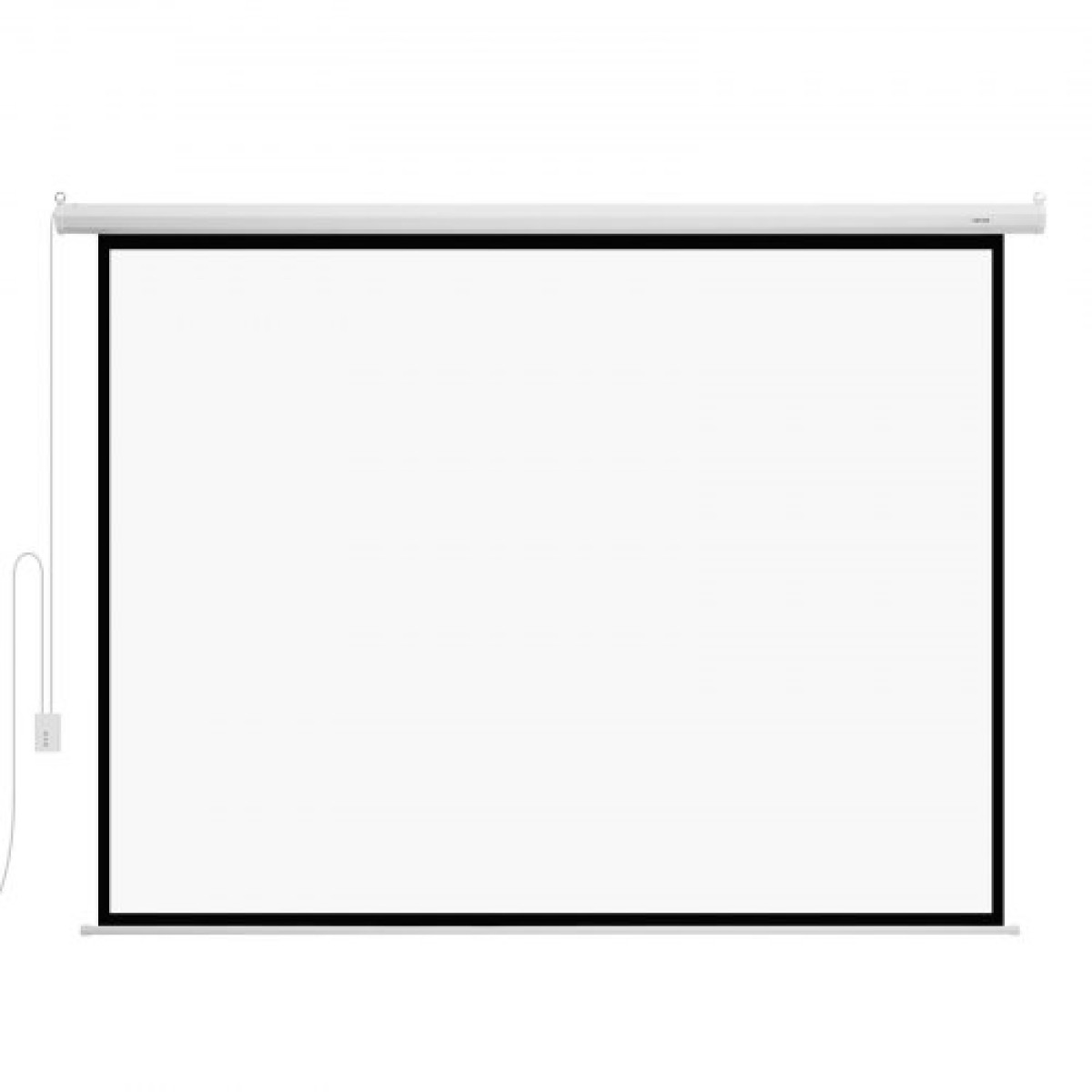 VEVOR Motorized Projector Screen, 3048 mm 4:3 1080 HD Electric Projector Screen, Wall Mounted Projection Dispaly Projector with Remote Control, Automatic Screen Movie for Family Home Office Theatre