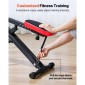 VEVOR Squat Machine, Deep Squat Rowing Machine για το σπίτι, Εύκολη ρύθμιση και αναδιπλούμενος εξοπλισμός γυμναστικής, Glute Trainer Machine με 3 ταινίες υψηλής αντοχής, Glutes & Leg Machine Workout Home, Μαύρο